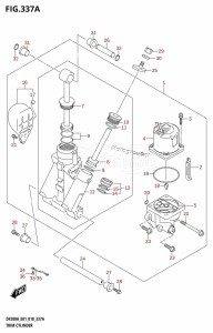 DF225T From 22503F-810001 (E01 E40)  2018 drawing TRIM CYLINDER