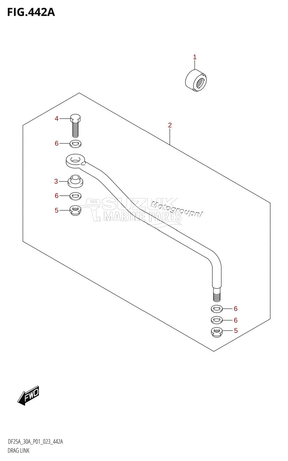 DRAG LINK (DF25AT,DF30AR,DF30AT)