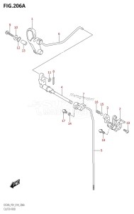 DF20A From 02002F-410001 (P01)  2014 drawing CLUTCH ROD (DF9.9B:P01)