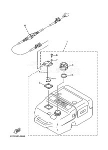 F40BETL drawing FUEL-TANK