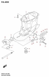 DF250ST From 25004F-140001 (E03)  2021 drawing DRIVE SHAFT HOUSING (DF250ST:X-TRANSOM)