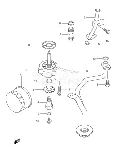 DF30 From 03001F-251001 ()  2002 drawing OIL PUMP