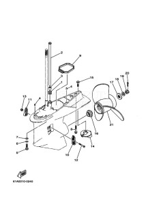 250A drawing PROPELLER-HOUSING-AND-TRANSMISSION-2