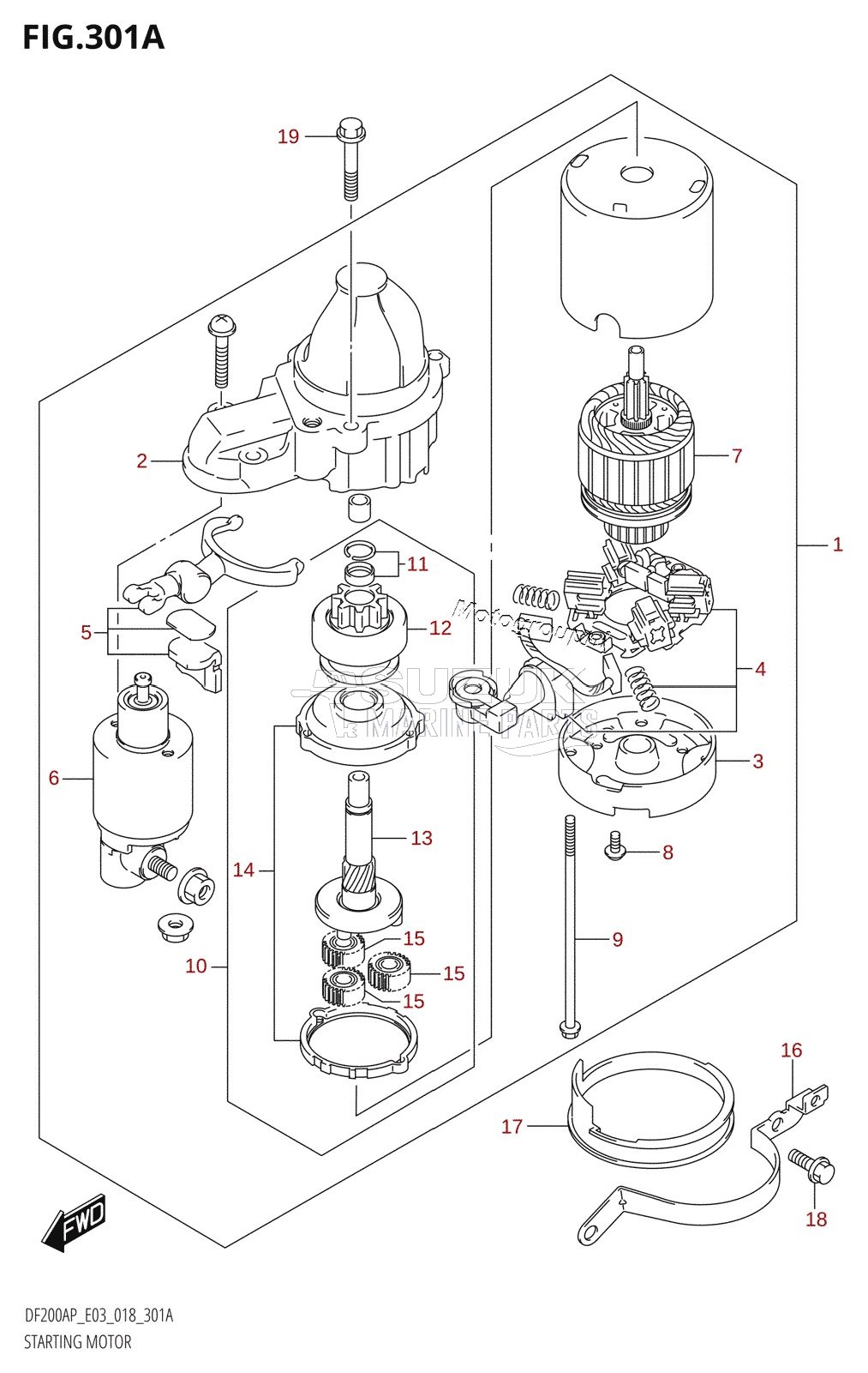 STARTING MOTOR