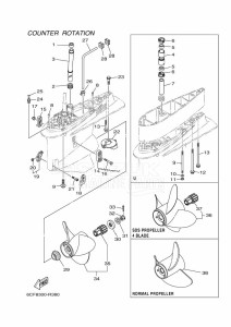 FL300BET1X drawing PROPELLER-HOUSING-AND-TRANSMISSION-4