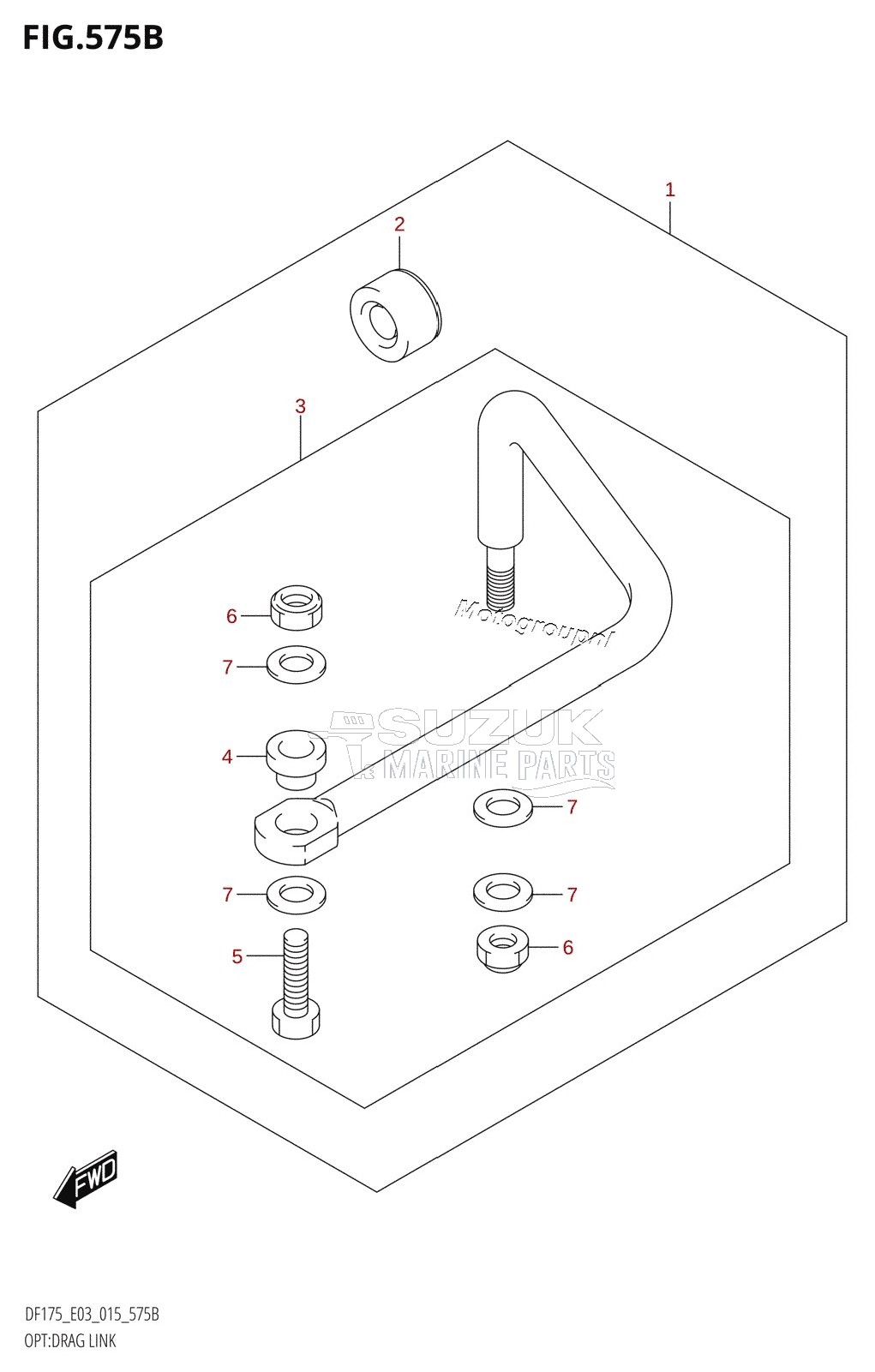 OPT:DRAG LINK (DF150Z:E03)