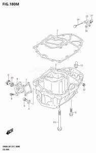 DF50A From 05003F-710001 (E01)  2017 drawing OIL PAN (DF60ATH:E40)