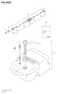 DT30 From 03005-210001 ()  2012 drawing FUEL TANK (DT30R:P40)