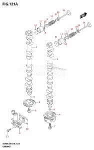 DF200AZ From 20003Z-810001 (E01 E40)  2018 drawing CAMSHAFT