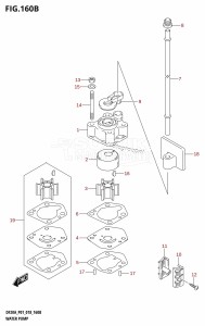 DF9.9B From 00995F-810001 (P01)  2018 drawing WATER PUMP (P40)