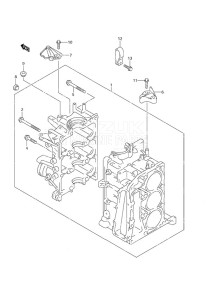 DF 25 drawing Cylinder Block