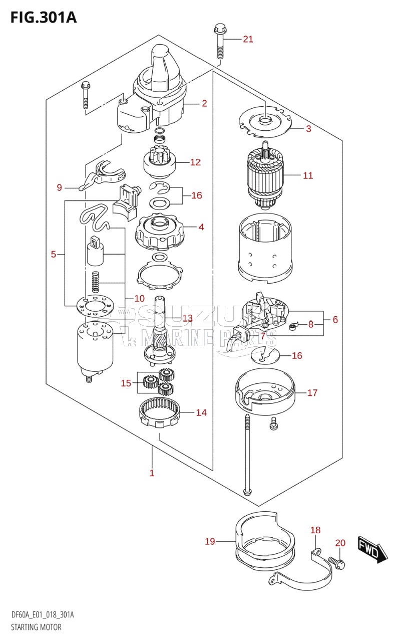 STARTING MOTOR