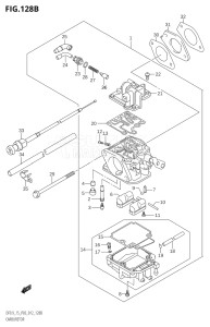 00993F-110001 (2011) 9.9hp P03-U.S.A (DF9.9T  DF9.9TH) DF9.9 drawing CARBURETOR (DF9.9TH:P03)