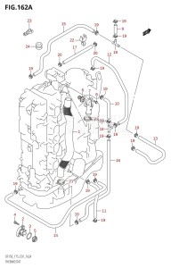 DF175T From 17502F-110001 (E01 E40)  2011 drawing THERMOSTAT