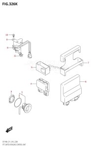 DF115AZ From 11503Z-610001 (E01 E3 E11 E40)  2016 drawing PTT SWITCH /​ ENGINE CONTROL UNIT (DF115AST:E03)