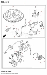 DF30A From 03003F-040001 (P03)  2020 drawing OPT:STARTING MOTOR (MANUAL STARTER) (M-STARTER)