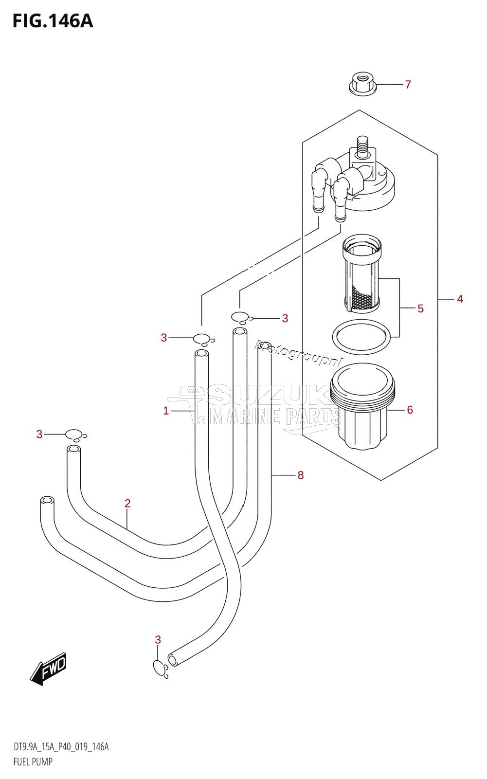 FUEL PUMP (DT9.9A,DT15A)