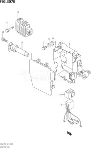 05001F-151001 (2001) 50hp E01 E11-Gen. Export 1-and 2 (DF50QHK1  DF50TK1) DF50 drawing IGNITION COIL (K5,K6,K7,K8,K9,K10)