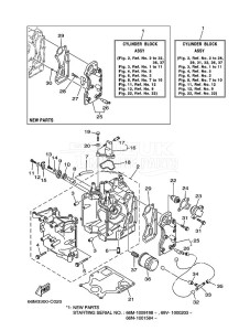 F15AEL drawing CYLINDER--CRANKCASE-1