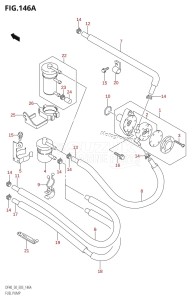 DF50 From 05001F-421001 (E03)  2004 drawing FUEL PUMP