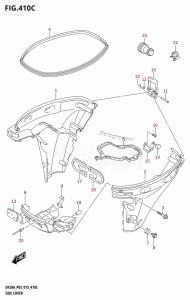 DF20A From 02002F-510001 (P03)  2015 drawing SIDE COVER (DF9.9BT:P03)