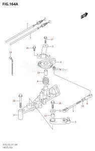 DF225T From 22503F-910001 (E03)  2019 drawing THROTTLE ROD