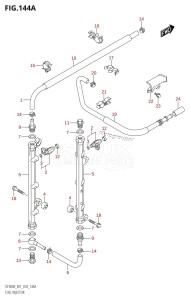 DF250A From 25003P-810001 (E01 E40)  2018 drawing FUEL INJECTOR (E01)