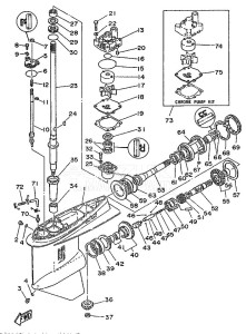 175A drawing PROPELLER-HOUSING-AND-TRANSMISSION-1