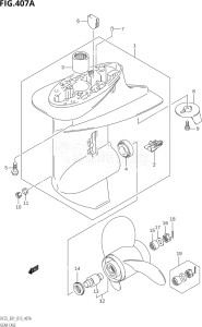 02503F-310001 (2013) 25hp E01-Gen. Export 1 (DF25  DF25Q  DF25R) DF25 drawing GEAR CASE