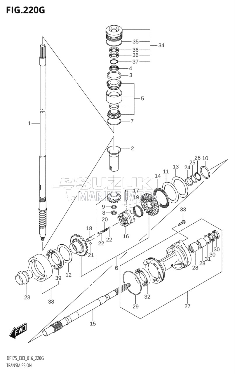 TRANSMISSION (DF175Z:E03)