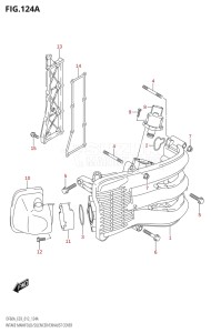 06002F-210001 (2012) 60hp E03-USA (DF60A) DF60A drawing INTAKE MANIFOLD / SILENCER / EXHAUST COVER