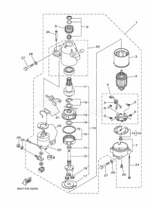 F200BETX drawing STARTER-MOTOR