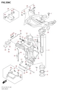 DT25 From 02503K-710001 (P36-)  2017 drawing SWIVEL BRACKET (DT30R:P40)