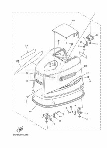 150AETX drawing FAIRING-UPPER