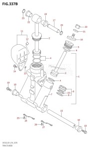 DF225Z From 22503Z-410001 (E01 E40)  2014 drawing TRIM CYLINDER (DF200T:E01)