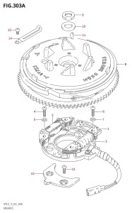 DT9.9 From 00991K-371001 (E13 E36)  2003 drawing MAGNETO