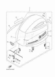 F200FETL drawing FAIRING-UPPER