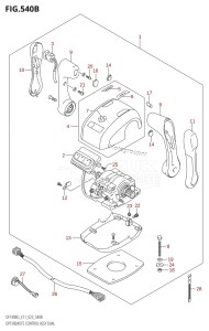 DF140BZG From 14004Z-340001 (E11 E40)  2023 drawing OPT:REMOTE CONTROL ASSY DUAL (022,023)