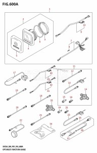 DF30A From 03003F-610001 (P01 P40)  2016 drawing OPT:MULTI FUNCTION GAUGE (DF25AR:P01)