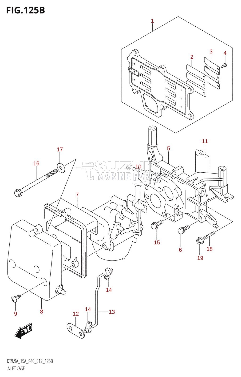 INLET CASE (DT9.9AK)