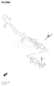 DF2.5 From 00252F-410001 (P03)  2014 drawing CLUTCH LEVER