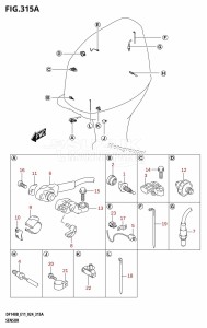 DF115BT From 11506F-440001 (E11 - E40)  2024 drawing SENSOR