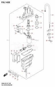 DF50A From 05004F-710001 (E01)  2017 drawing FUEL VAPOR SEPARATOR (DF50A:E01)