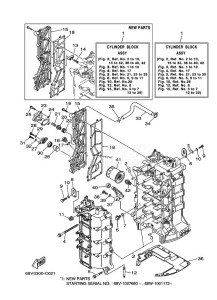 FL115AETX drawing CYLINDER--CRANKCASE-1