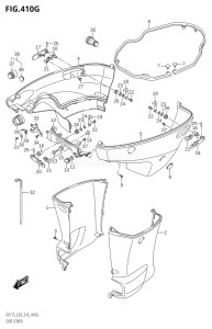 17502F-510001 (2005) 175hp E03-USA (DF175T) DF175T drawing SIDE COVER (DF175Z:E03)