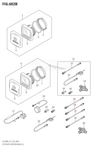 DF140BG From 14004F-340001 (E11 E40)  2023 drawing OPT:MULTI FUNCTION GAUGE (2) (022,023)