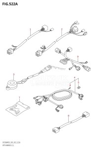 DF200AST From 20004F-040001 (E03)  2020 drawing OPT:HARNESS (1) (023)