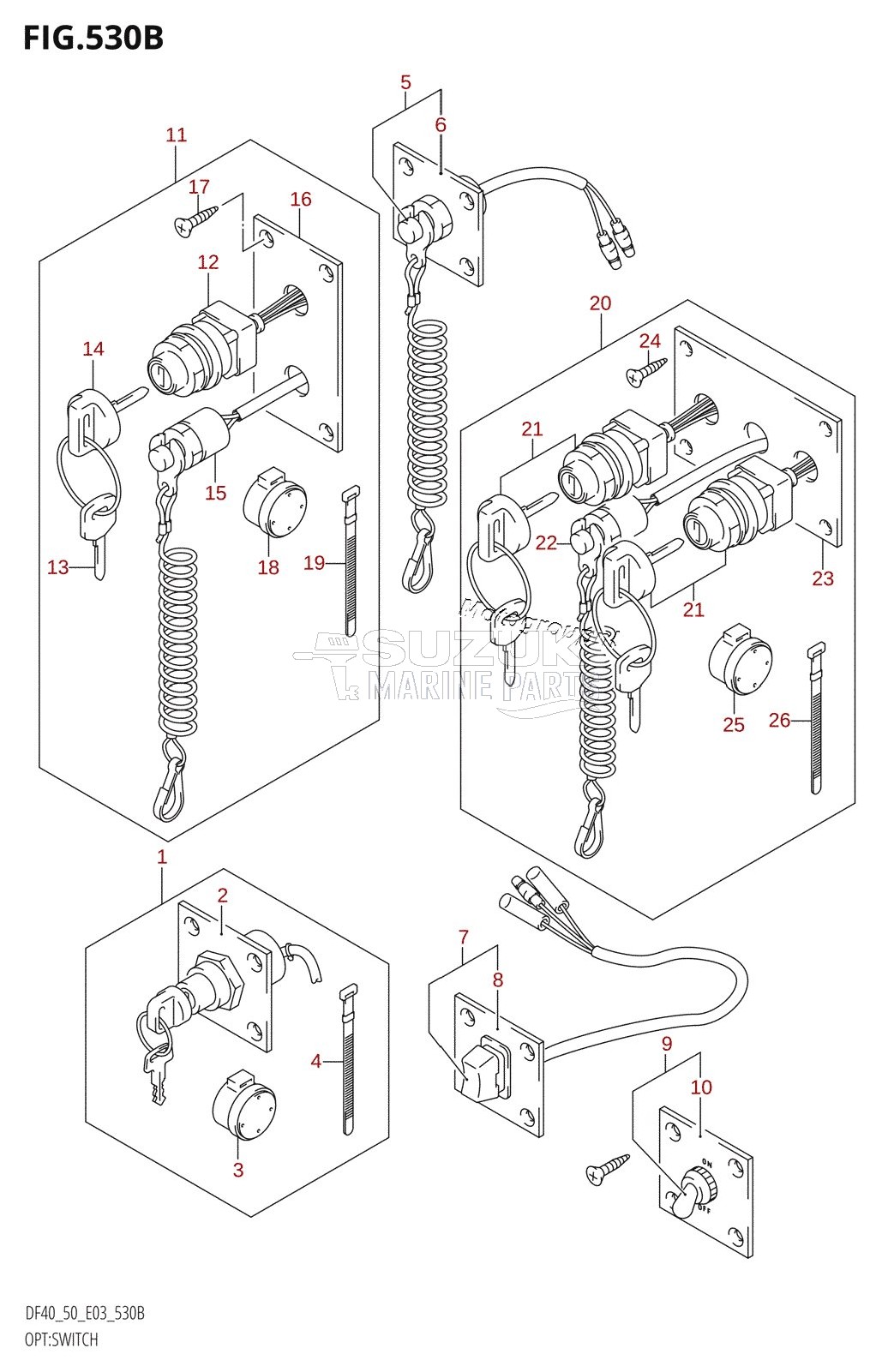 OPT:SWITCH (K5,K6,K7,K8,K9,K10)