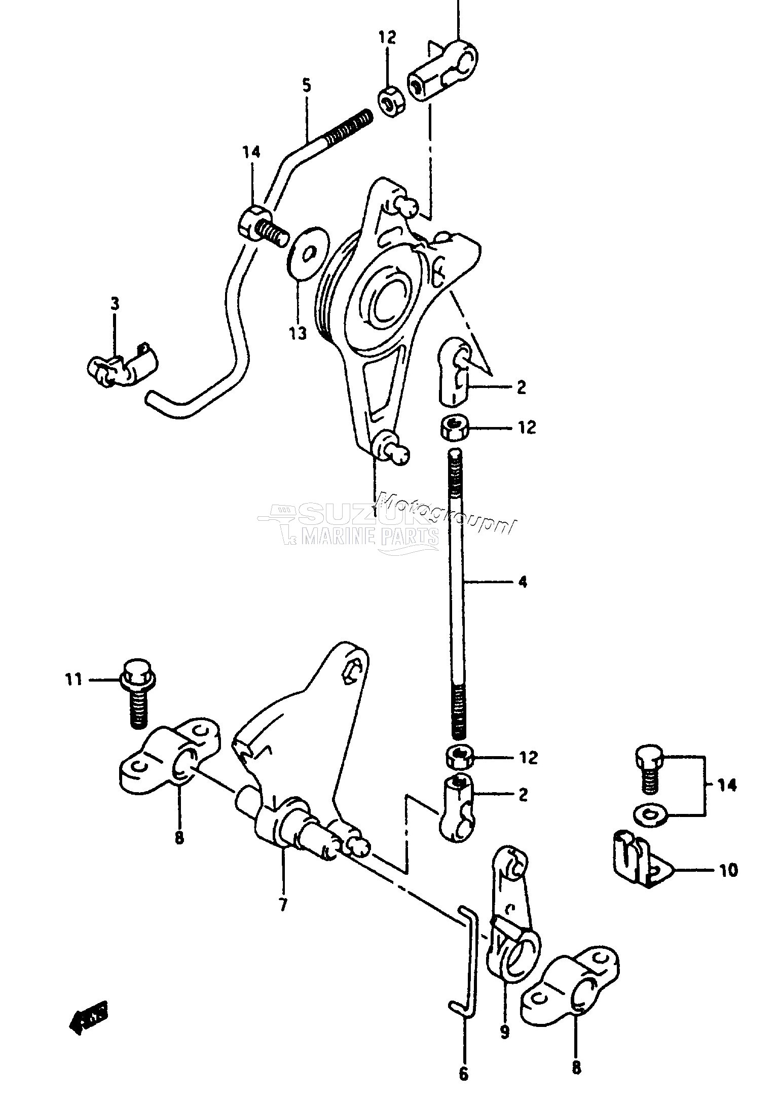 THROTTLE CONTROL (DT40WK)