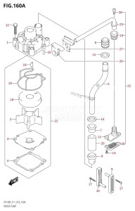 DF140A From 14003F-810001 (E11 E40)  2018 drawing WATER PUMP (E11,E03)